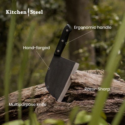 Ragnar Series Butcher Knife – Hand-Forged Viking Precision Blade