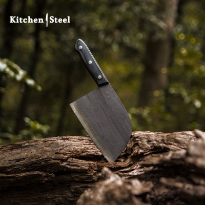 Ragnar Series Butcher Knife – Hand-Forged Viking Precision Blade