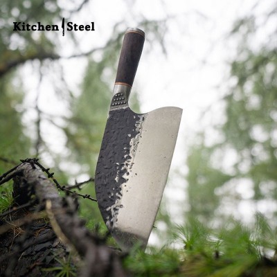 Hand-Forged Butcher Knife – Razor-Sharp, Durable & Versatile