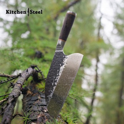 Hand-Forged Butcher Knife – Razor-Sharp, Durable & Versatile