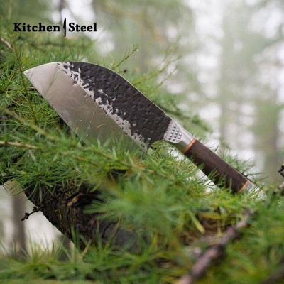 Hand-Forged Butcher Knife – Razor-Sharp, Durable & Versatile