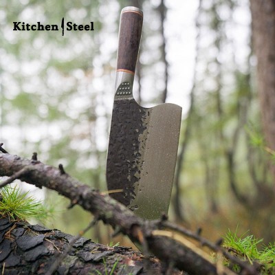 Hand-Forged Butcher Knife – Razor-Sharp, Durable & Versatile