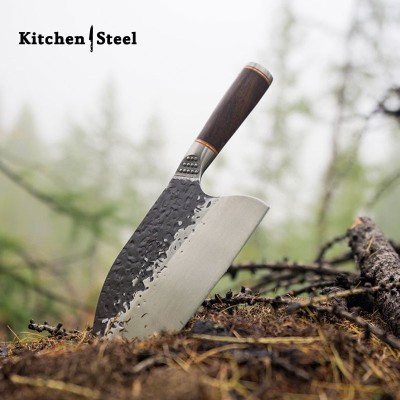 Hand-Forged Butcher Knife – Razor-Sharp, Durable & Versatile