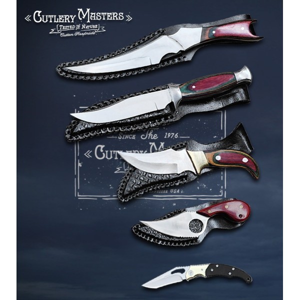 Cutlery Masters® “Rugged Edge Companions: Best Knife Set for Outdoor Enthusiasts”