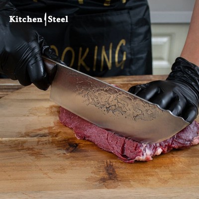 Nikuya Hand-Forged Butcher Knife – Sharp & Durable