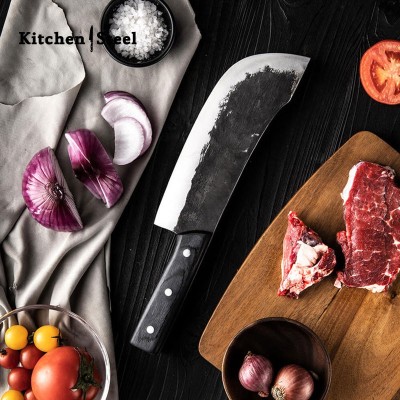 Nikushoku Hand-Forged Butcher Knife – Razor-Sharp & Durable