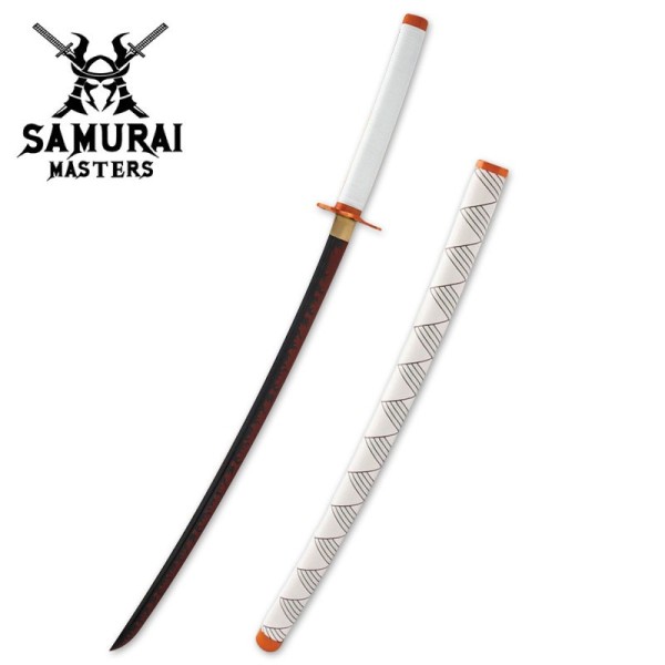 Demon Slayer Flame Katana – High Carbon Steel Blade