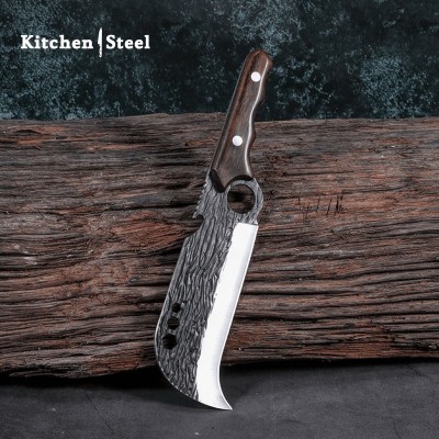 Shuryo Hand-Forged Butcher Knife – Razor-Sharp & Durable