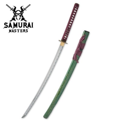 Hand-Forged Dragon Katana – Collector’s Sword with Scabbard