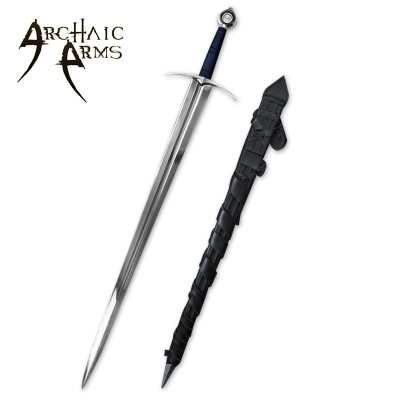 Medieval Knight Sword Battle-Ready 5160 Steel Blade