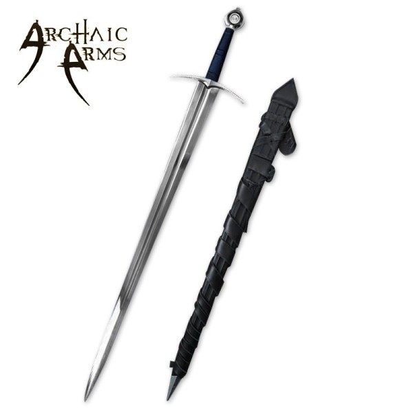 Medieval Knight Sword Battle-Ready Steel Blade