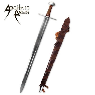 Type X Medieval Sword – Full-Tang, Dual-Tempered Knightly Blade