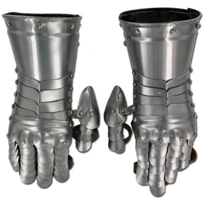 Medieval Knight Gauntlets – Functional Steel Armor Gloves