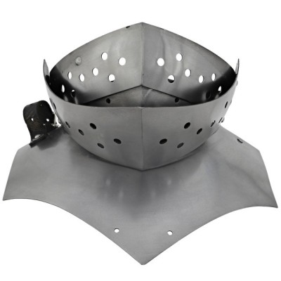 Medieval Shutter Gorget – Premium Neck Armor for LARP & Reenactments