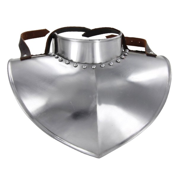 Medieval Renaissance Standing Collar Gorget – 18-Gauge Steel