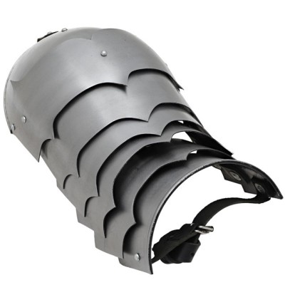 Medieval Stylish Pauldrons – 18G Steel Shoulder Armor for Reenactments