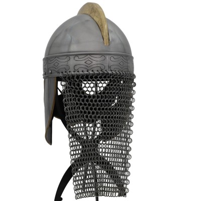 Knights Templar Barbuta Helmet – 16-Gauge Steel Medieval Armor