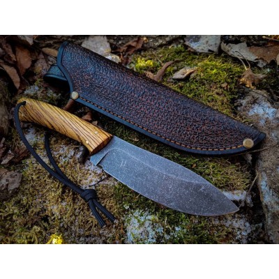 Handmade Nessmuk Knife – Rugged Outdoor Blade