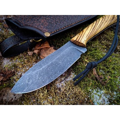 Handmade Nessmuk Knife – Rugged Outdoor Blade