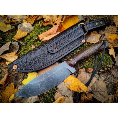 Handmade Nessmuk Bushcraft Knife – Outdoor Survival Blade