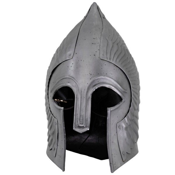 Last Bastion Gondorian Helmet – 18G Steel Movie Replica with Leather Liner