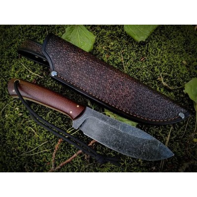 Handmade Nessmuk Bushcraft Knife – Durable & Sharp