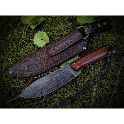 Handmade Nessmuk Bushcraft Knife – Durable & Sharp