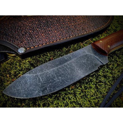 Handmade Nessmuk Bushcraft Knife – Durable & Sharp