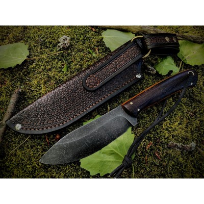 Handcrafted Nessmuk Bushcraft Knife – Sharp & Reliable