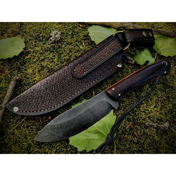 Handcrafted Nessmuk Bushcraft Knife – Strength & Precision