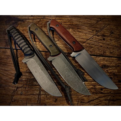 Handmade 3-Piece Knife Set – Tactical, Survival & Outdoor