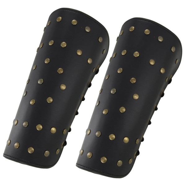 High Quality Leather Gladiator Games Bracer Set