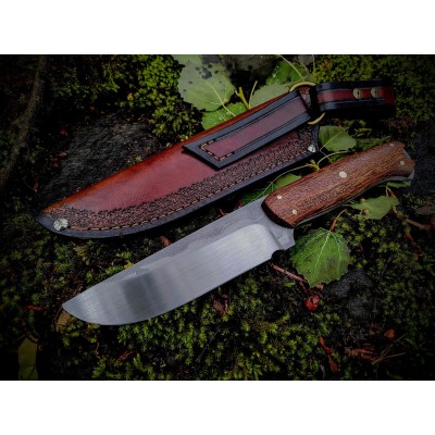 Rugged Handmade Outdoor Knife – Sharp & Reliable