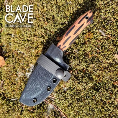 26C3 Nessemuk Knife – Cholla Resin Hybrid Handle