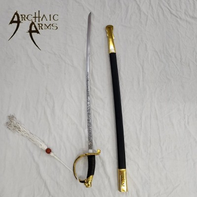 Golden Valor Limited Edition Stainless Steel Sword with Vinyl Scabbard