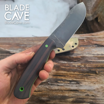 Large Nessmuk Knife with Hardwood Handle & Kydex Sheath