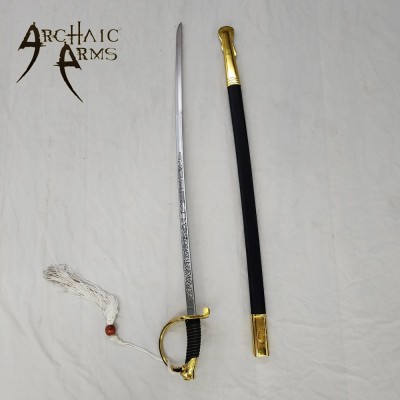 Golden Valor Limited Edition Stainless Steel Sword with Vinyl Scabbard