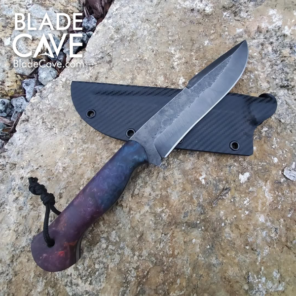 Handmade Bushcraft Bowie Knife – 80CRV2 Steel