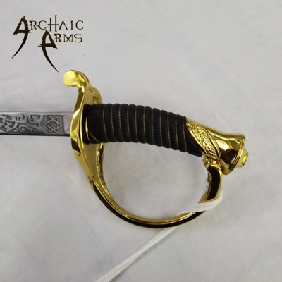 Golden Valor Limited Edition Stainless Steel Sword with Vinyl Scabbard