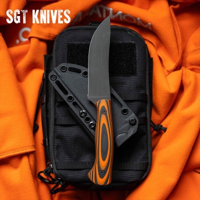 Stonewall Skinner Orange & Black | Full Tang Hunting Knife