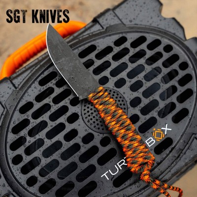 Stoned Goat 2.0 Orange & Black | Ultra-Light Hunting Knife