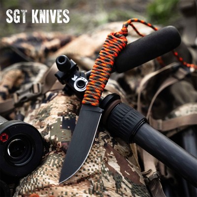 Stoned Goat 2.0 Orange & Black | Ultra-Light Hunting Knife