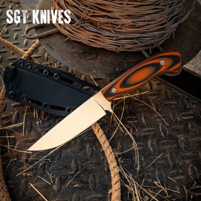 Magnacut Super Cub Drop Point Hunter – Orange & Black