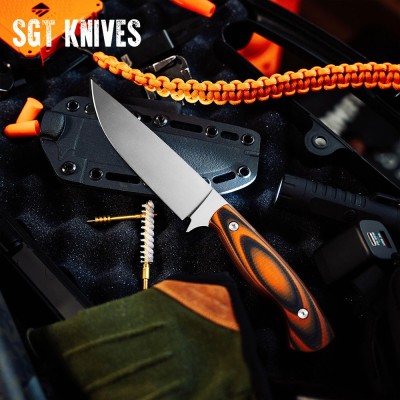 Magnacut Super Cub Drop Point Hunter – Orange & Black