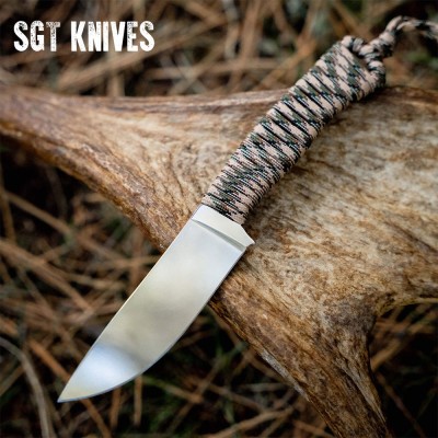 Magnacut Stoned Goat 2.0 – Desert Camo Hunting Knife | Paracord Handle