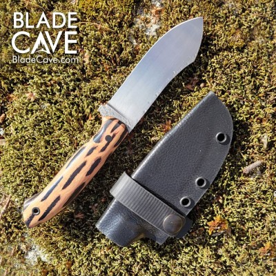 26C3 Nessemuk Knife – Cholla Resin Hybrid Handle