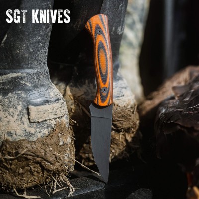 Blackfoot 2.0 | Compact High-Carbon Steel Knife with G-10 Handle