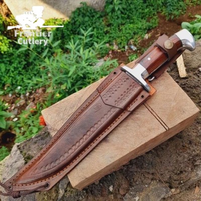 Handmade Ethnic Machete – Stainless Steel Blade & Rosewood Handle