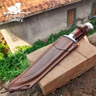 Handmade Ethnic Machete – Stainless Steel Blade & Rosewood Handle