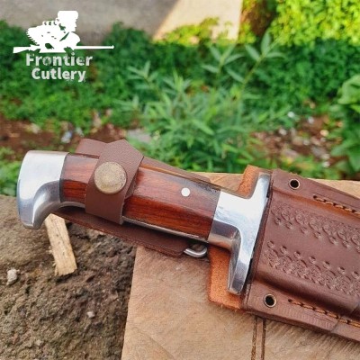 Handmade Ethnic Machete – Stainless Steel Blade & Rosewood Handle